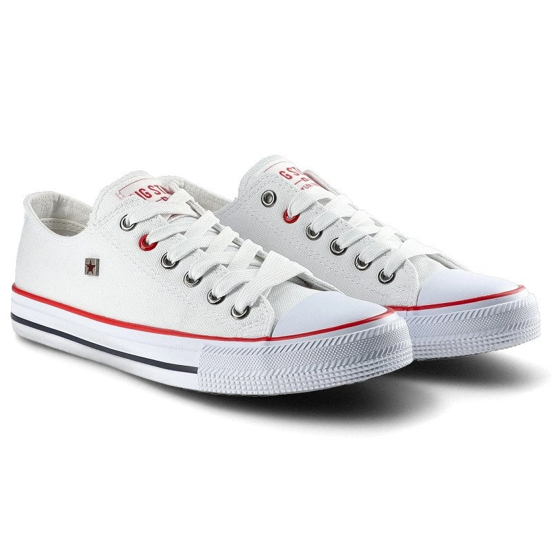 Plátenky Big Star - T274022 101 Biały