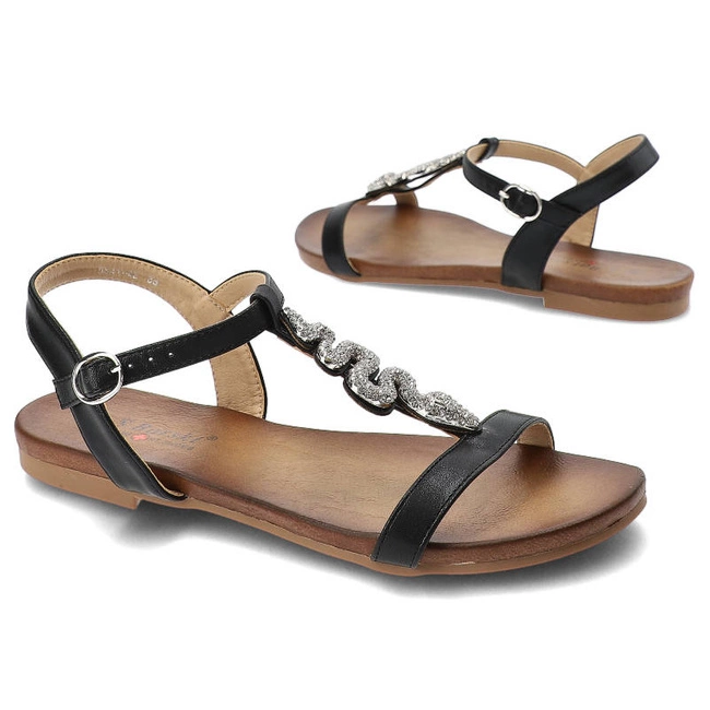 Sandále S.Barski - KV-5541-42 Black