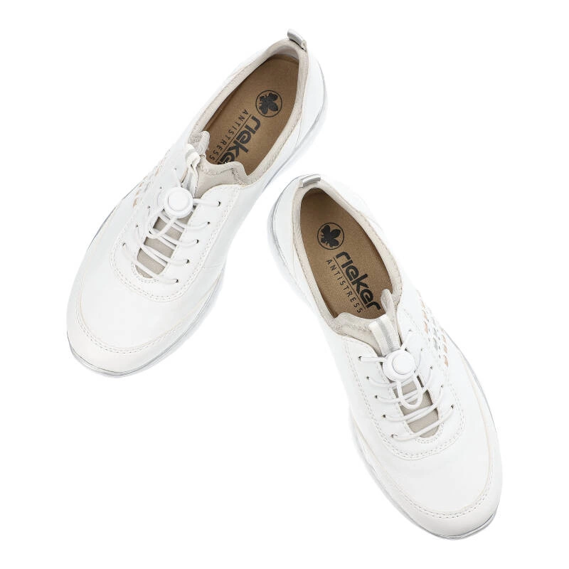 Poltopánky Rieker - L3259-80 White