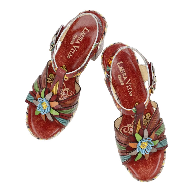 Sandále Laura Vita - Jacao 23 CX266-23 Rouge