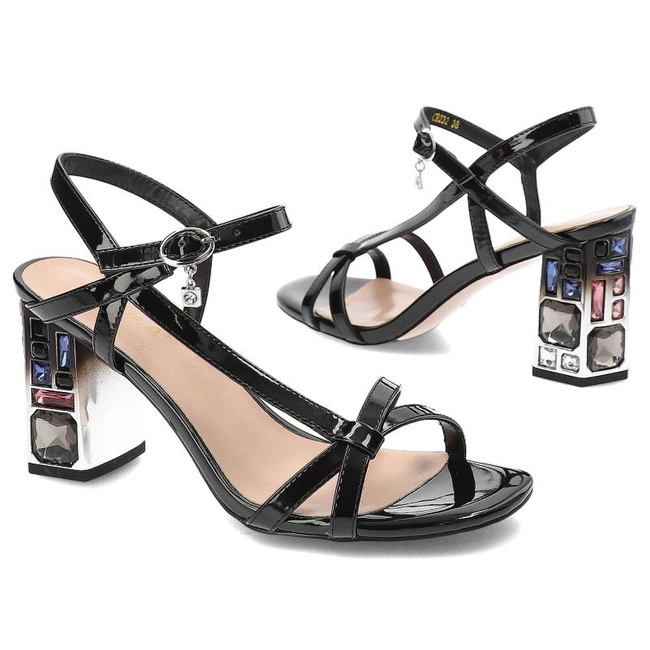 Sandále S.Barski - CR-232 Black