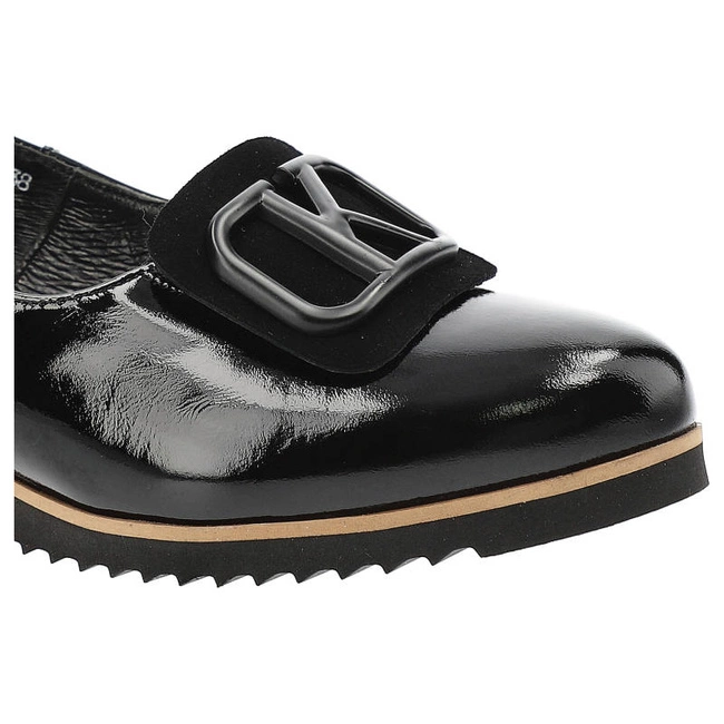 Poltopánky Karino - 4259/090-P Czarny/Naplak