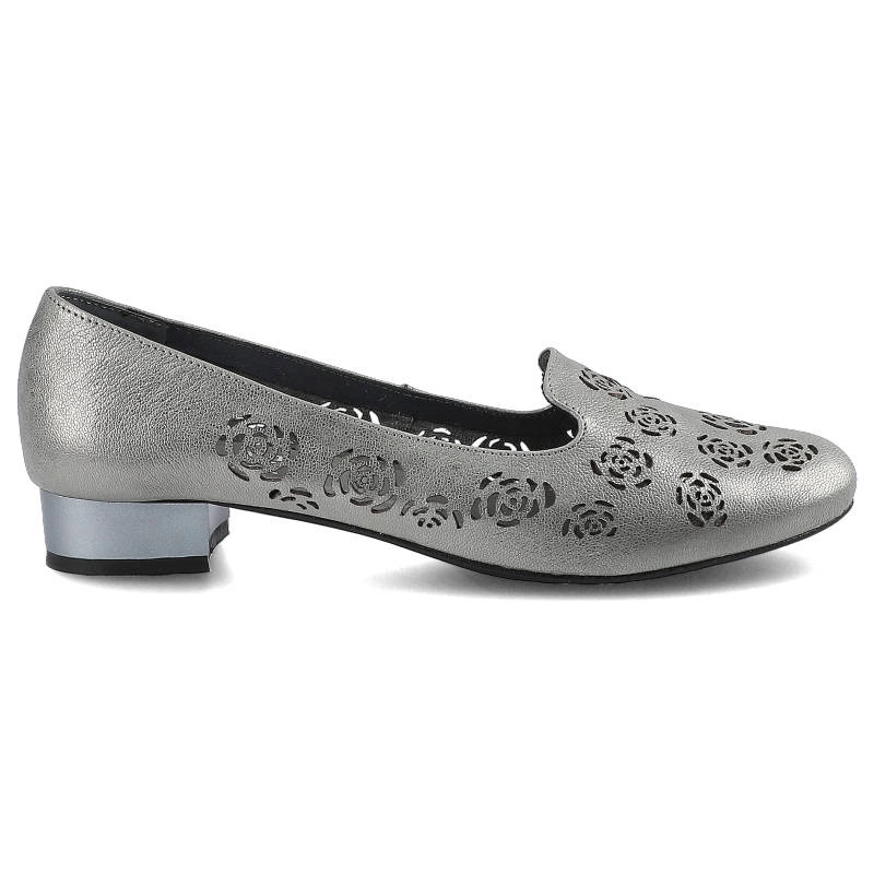 Baleríny Exquisite - 1032 Grid Szary