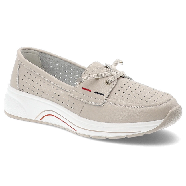 Baleríny S.BARSKI - LR51-871 Beige