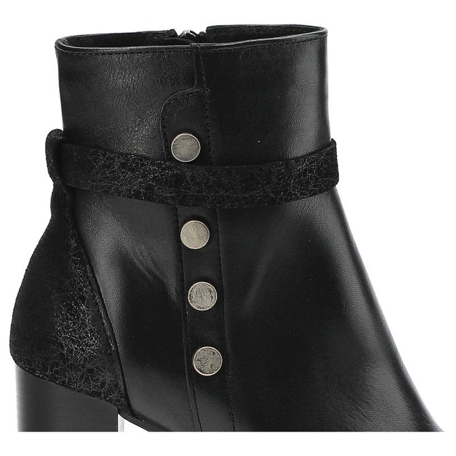 Členkové Topánky Lemar - 60182 M.Czarny Nitki