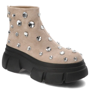 Členkové Topánky S.Barski - MR870-83 Beige