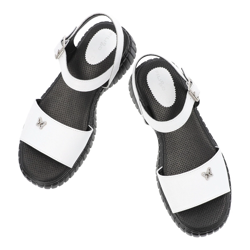 Sandále FILIPPO - DS6811/25 WH Biały