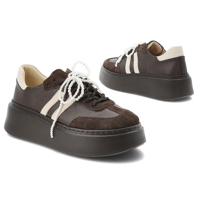 Tenisky ARMODO - N1068S10 - Czekolada 1007/1230/552