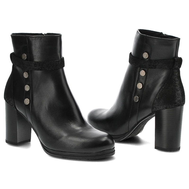 Členkové Topánky Lemar - 60182 M.Czarny Nitki