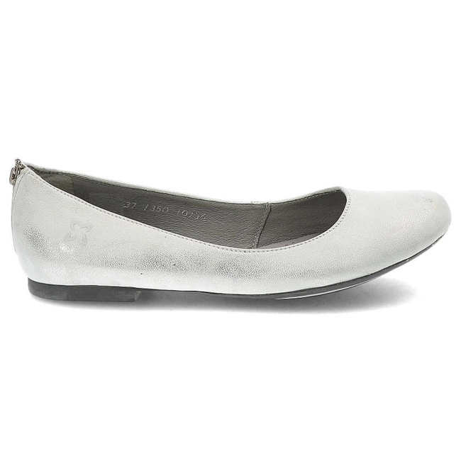 Baleríny Maciejka - 01350-35/00-5 Srebro Przecierka