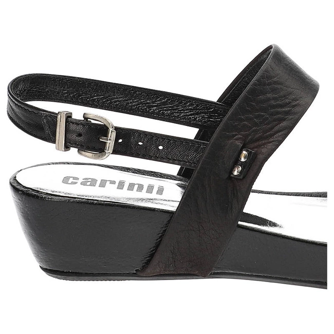 Sandále Carinii - B2165_-980-360-000-905 Lux Soft Czarny /Samuel 04