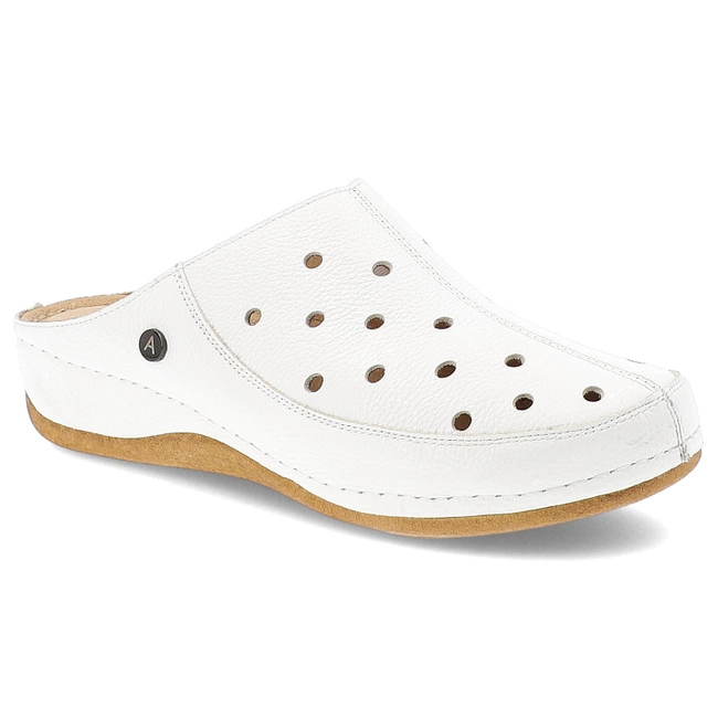 Šľapky ARMODO - 5-1408-018 Biały Verona