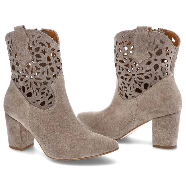 Členkové Topánky Damiss - DS-698/2/A Cappucino