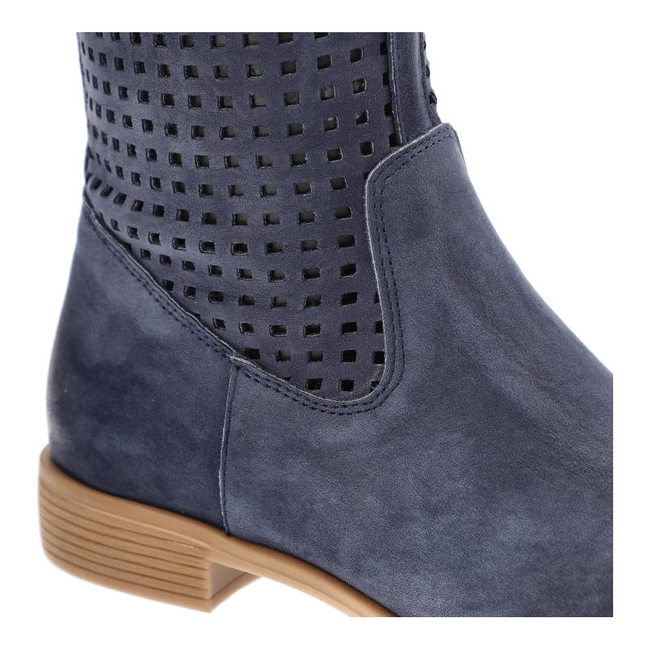 Čižmy Chebello - 2100 Granatowy