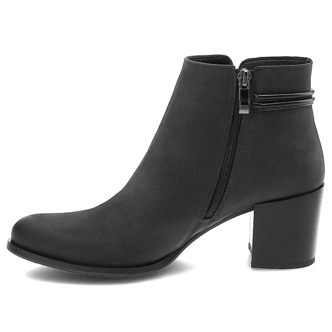 Členkové Topánky Gamis - 3511 Grafit Nubuk