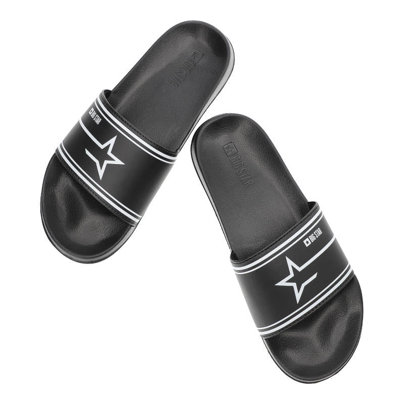 Šľapky Big Star - MM174313 Czarny