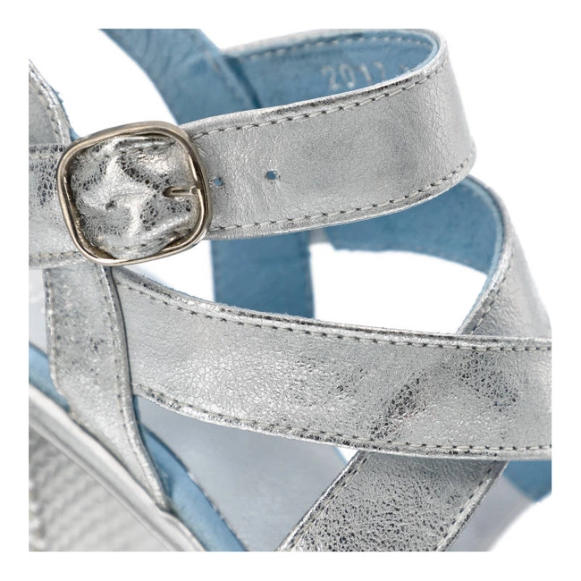 Sandále Simen - 0783 Vs14 Kryształ Srebro