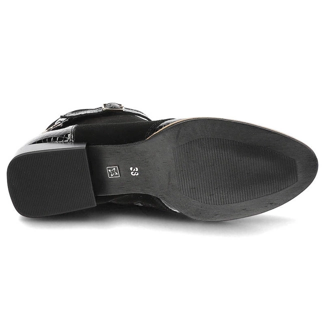 Šnúrovacie Členkové Topánky Maciejka - 5743A-20/00-7 Czarny