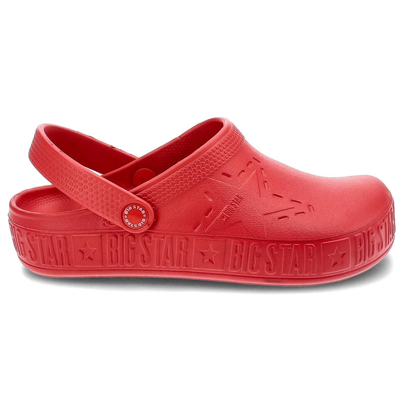 Šľapky Big Star - II275004 Czerwony