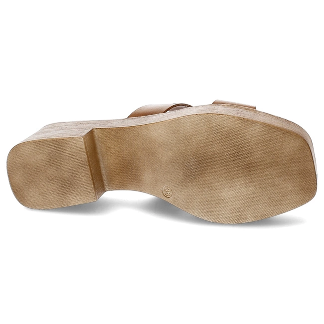 Šľapky Armodo - 40412 Bf.Brąz+Zł.