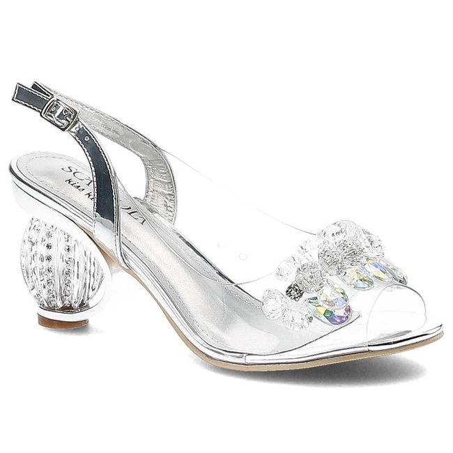 Sandále Sca'viola - H-05 Silver