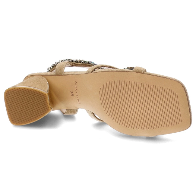 Sandále Alma en Pena - V240713 Suede Sand