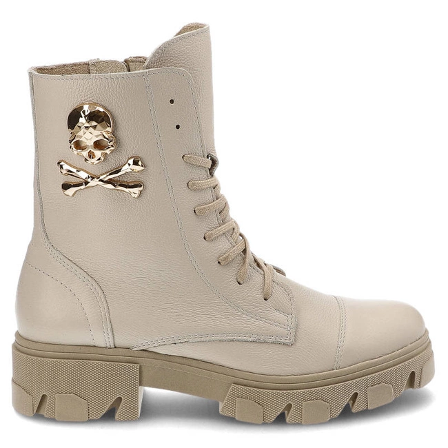 Členkové Topánky Exquisite - 1377 Beż.Groch