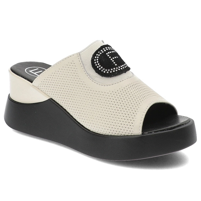 Šľapky Filippo - DK6141/24 BE Beżowy