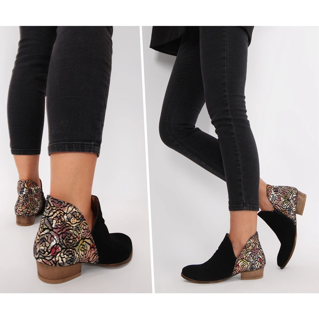 Členkové Topánky Maciejka - 04091-58/00-5 Czarny+Kwiaty