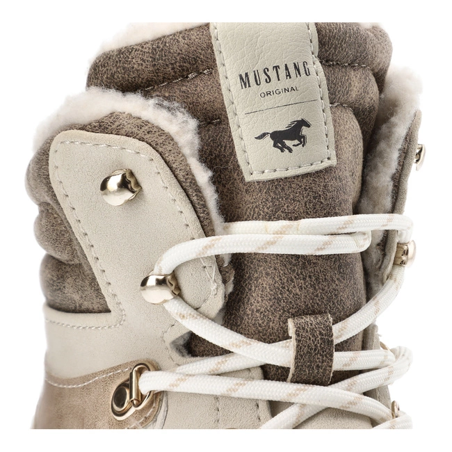 Členkové Topánky Mustang - 1481-605-243 Ivory