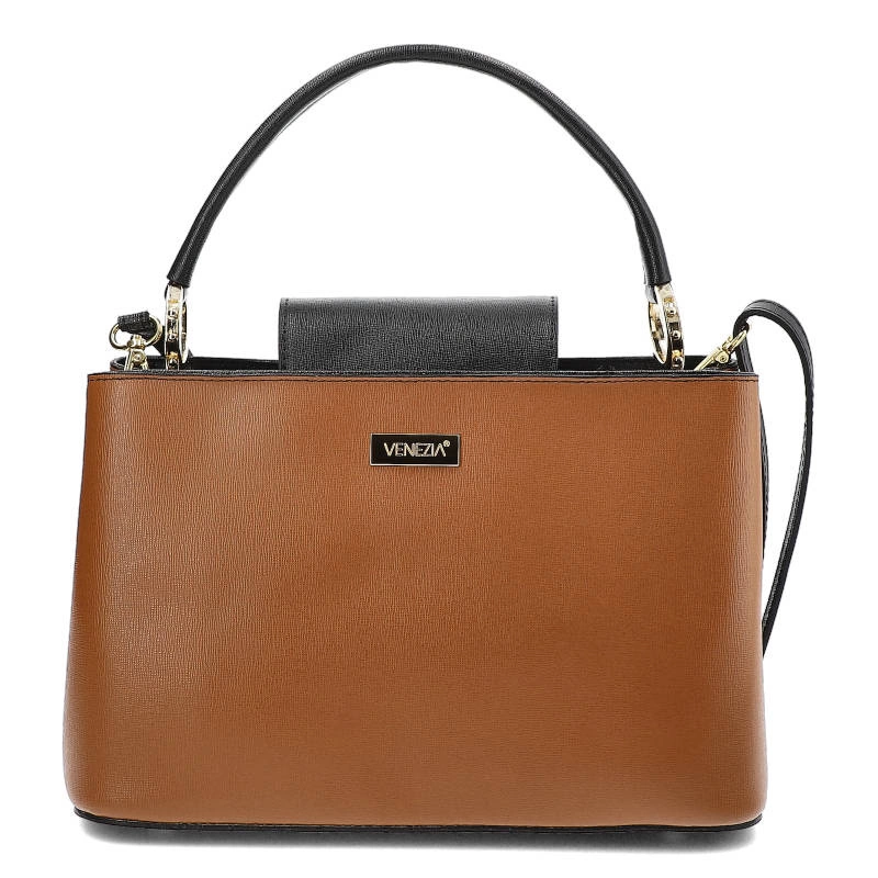 Kabelka Venezia - 4-1054-Y SAF CUO Brązowy