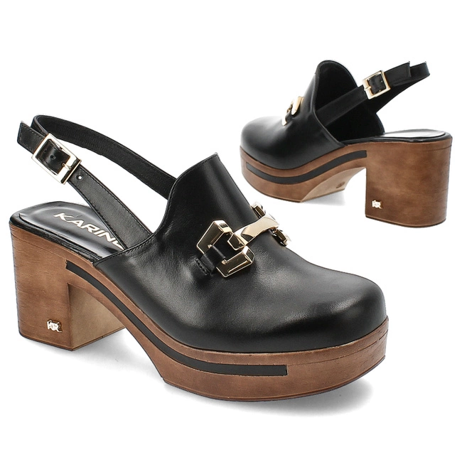 Sandále Karino - 5073/076-P Czarny/Lico