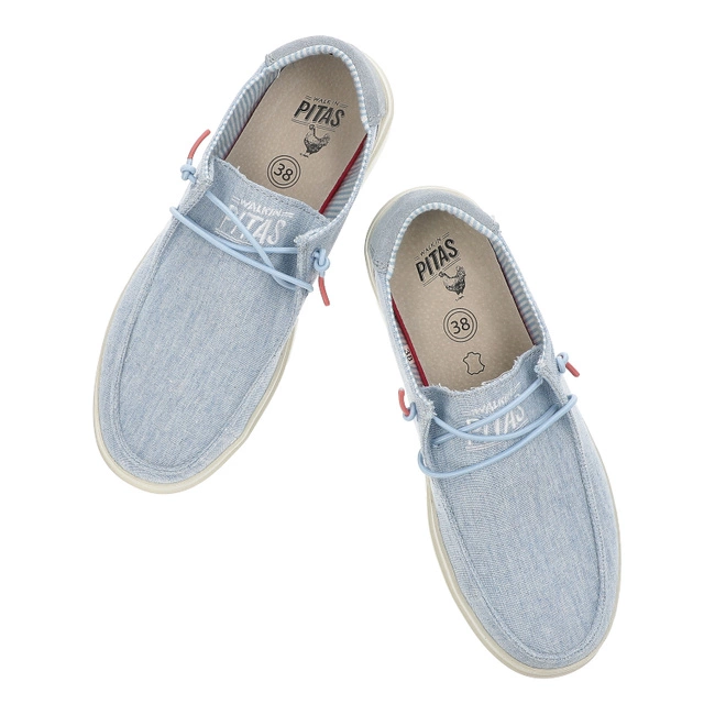 Poltopánky Pitas - Dalia 45-Celeste
