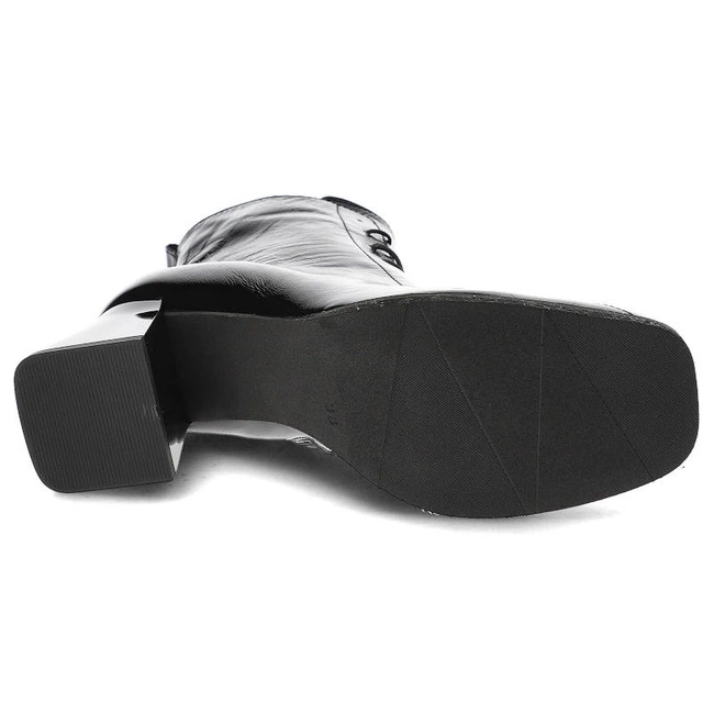 Členkové Topánky Clasicco - 5114 Czarny Naplak 1008