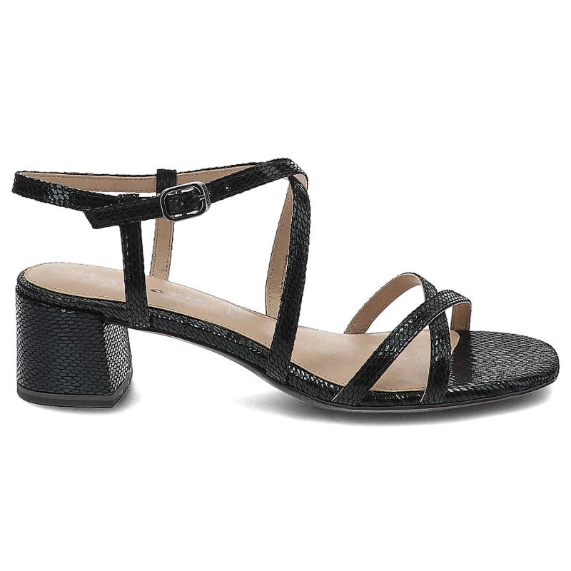 Sandále Tamaris - 1-28204-28 013 Black Met. Str.