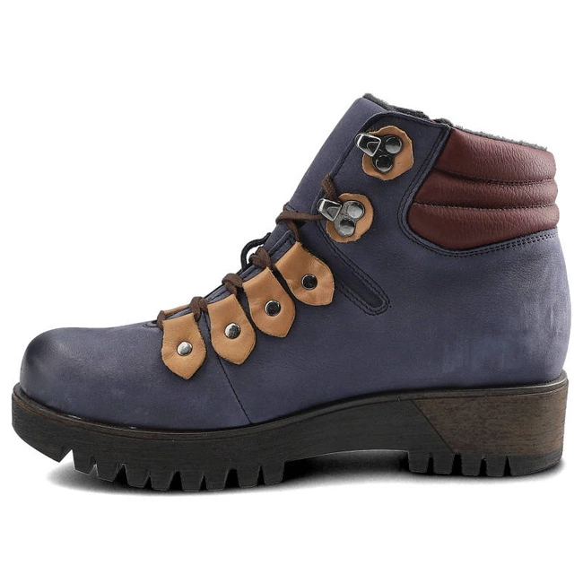 Členkové Topánky Pollonus - 5-0958-005 Granat/Bordo