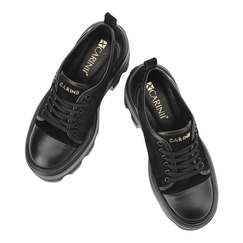 Tenisky Carinii - B9880_-T79-H20-000-G67 Czarny