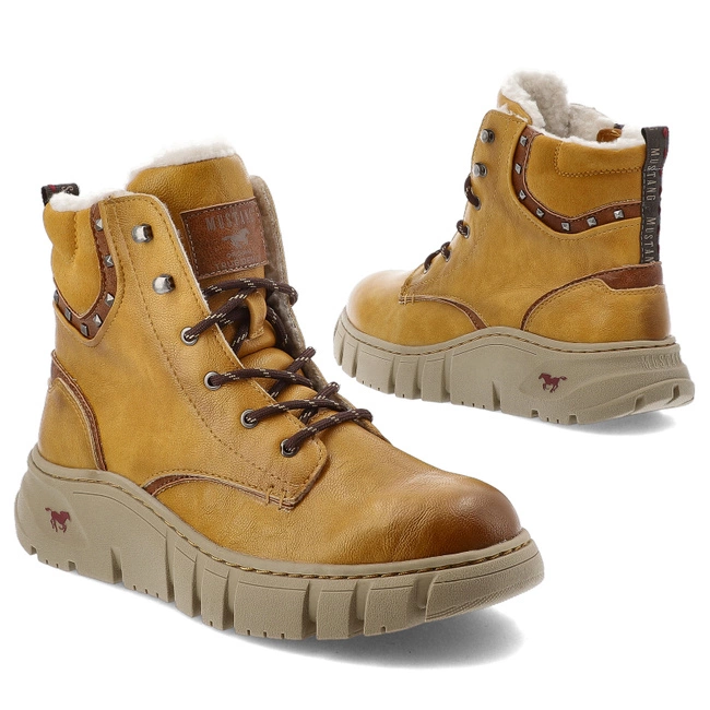 Členkové Topánky Mustang - 1499-601-6 Gelb