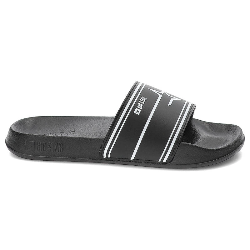 Šľapky Big Star - MM174313 Czarny