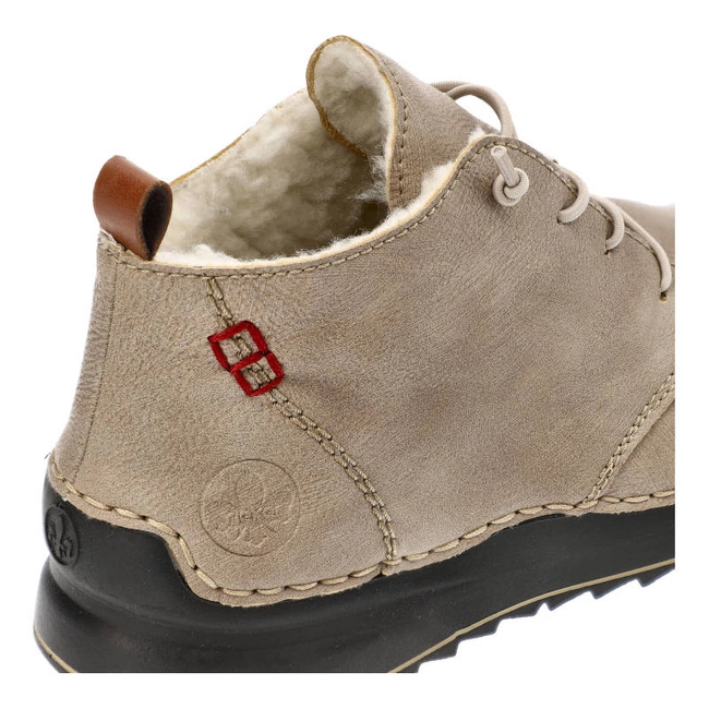 Šnúrovacie Členkové Topánky Rieker - 51510-60 Beige