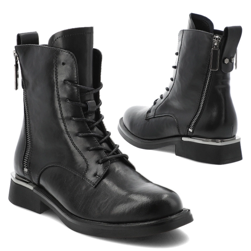 Členkové Topánky VINCEZA - 66813 BK Czarny