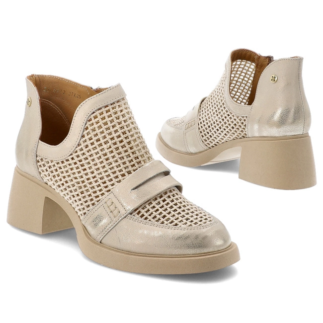 Členkové Topánky MACIEJKA - 06912-25/00-1 Beż