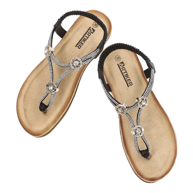 Sandále Artiker - 54C1329 Czarny