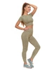 Komplet Top A Legíny MORAJ - Top BD1900-508+Legginsy RDL2200-013 Beige