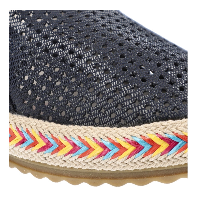 Espadrilky Lanqier - 42C1965 Granatowy