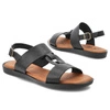 Sandále HEE - 24364 Vaquetilla Negro