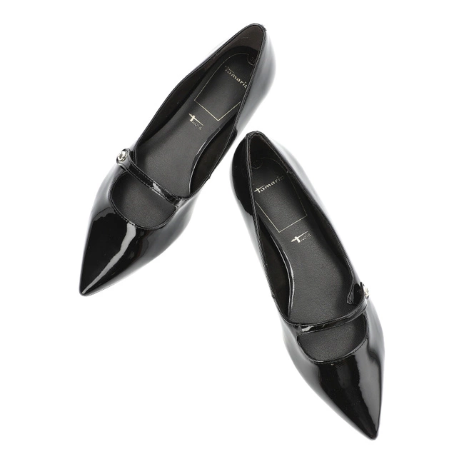 Baleríny Tamaris - 1-22101-42 001 Black