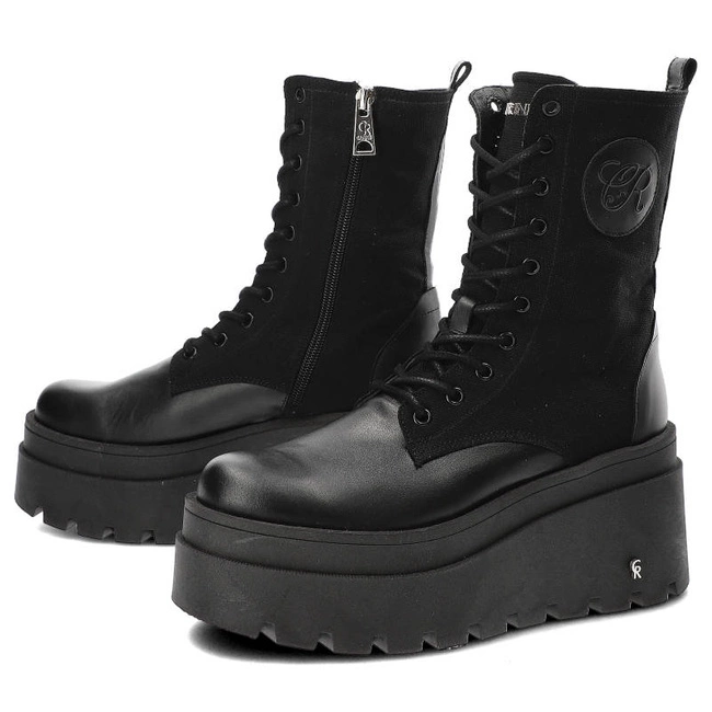 Členkové Topánky Carinii - B8927_-J23-S59-000-F96 Czarny