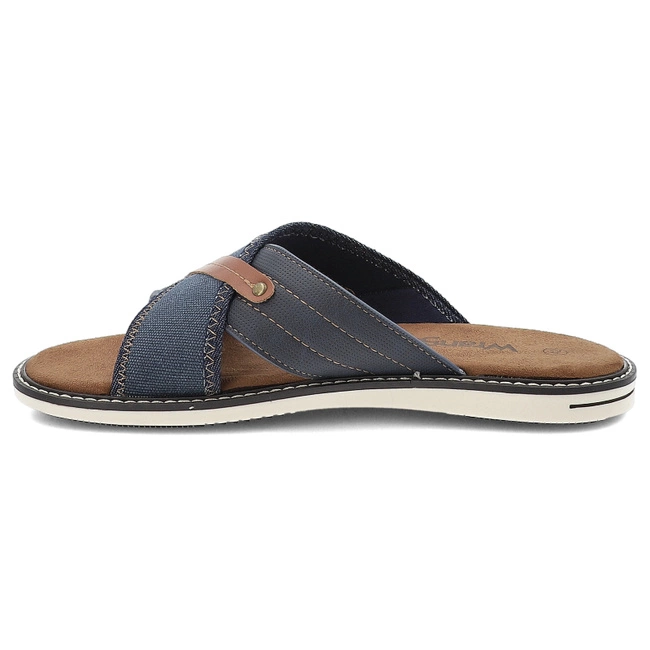 Šľapky WRANGLER - 20251046.29Y Dress Blues
