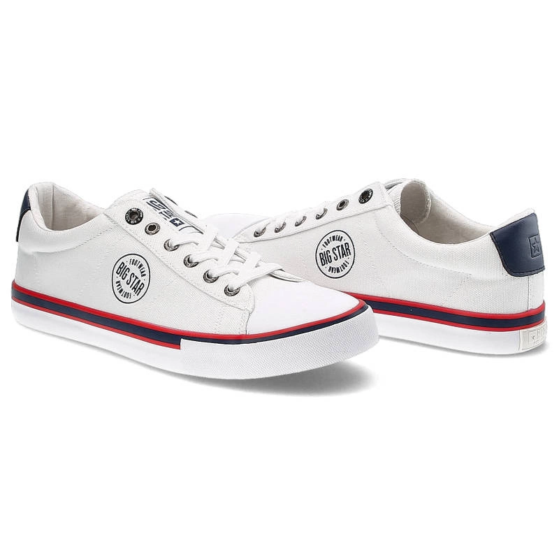 Plátenky Big Star - JJ174134 Biały